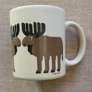 Vintage Moose Mug